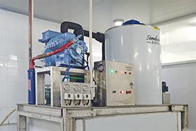 山東日照，日產5噸片冰機，用于海鮮水產加工